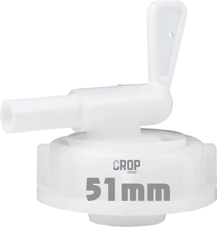 CROP DIN45 Tapkraan - 5 liter