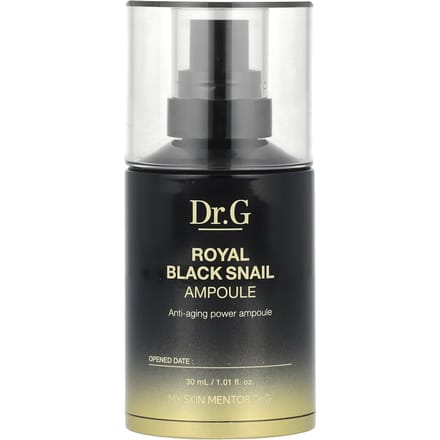 Dr. G, Ampoule Escargot Noir Royal, 30 ml (1,01 once liquide) gray