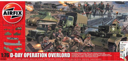 Airfix Operation Overlord D-Day Modelbouwset - Militaire voertuigen - 50162A