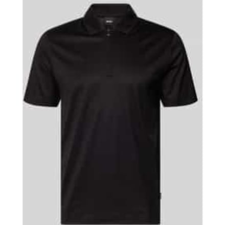 regular fit poloshirt van mix van katoen en lyocell model 'H-PARAS 50'