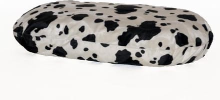 Comfort Kussen Hondenkussen Ovale Bonfire 65 x 45 cm - Koe Zwart/Wit