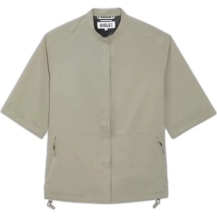 Aigle Ais25wshi003 Overhemd Met Korte Mouwen Beige M Vrouw