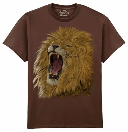 Leeuw Roaring Lion The Coloured House T-shirt M