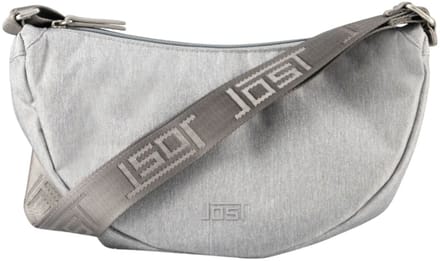 JOST Schoudertas Bergen Crossbody Bag Light Grey Lichtgrijs