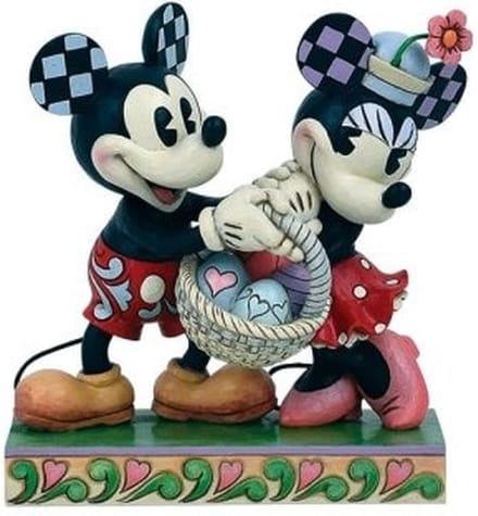 Minnie en Mickey Mouse Springtime Sweethearts 15 cm