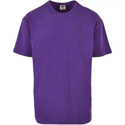 Urban Classics - Organic Basic Heren T-shirt - L - Paars