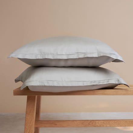 Coco & Cici - TENCEL - Sateen Kussensloop Taupe - 1 kussensloop 50x60