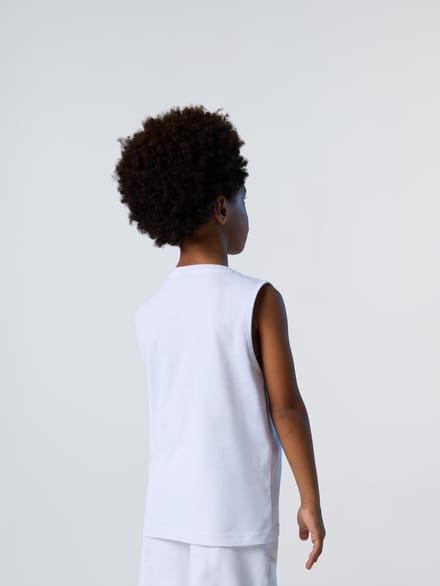 North Sails Tanktop met North Sails afdrukken