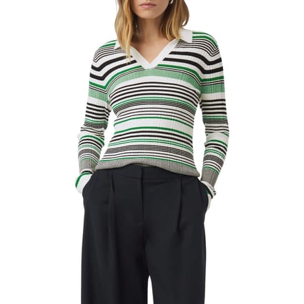 Comma Pullover Green Maat: 32 | Longsleeves Outlet | Dames | Zwart