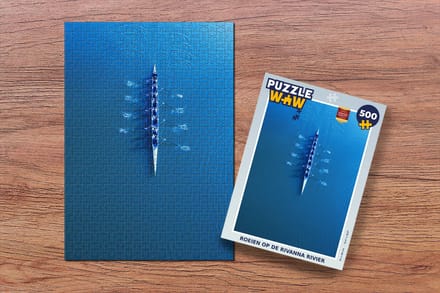 Puzzel Roeien op de Rivanna rivier - Legpuzzel - Puzzel 500 stukjes