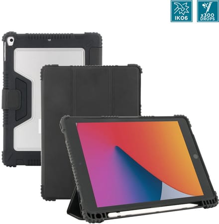 Mobilis Rugged Case for iPad 10.2'' 9th/8th/7th 25,9 cm (10.2) Folioblad Zwart