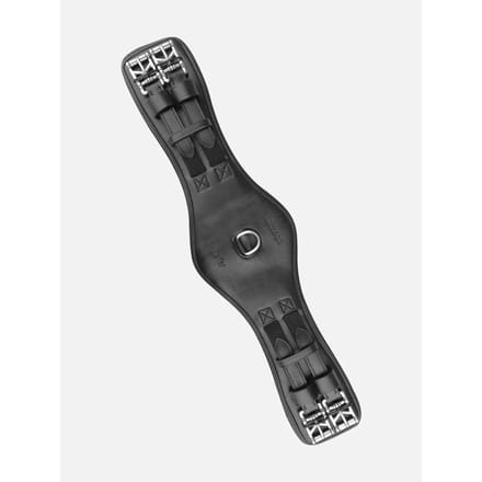 Leren zadelriem Kieffer Ultrasoft® with ring