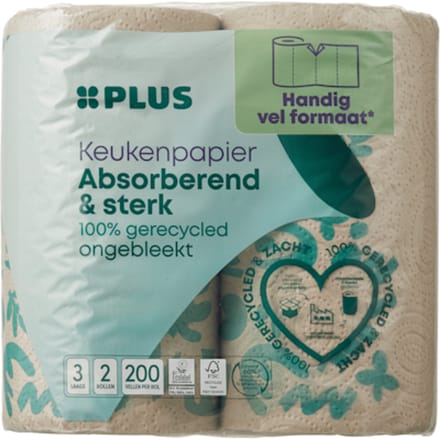 Keukenpapier (half)vel 3laags eco