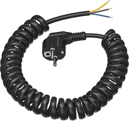 Verlengkabel 3M - 2 Pack Spiraal Verlengsnoeren voor Binnengebruik