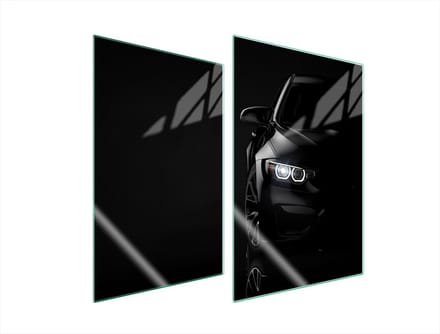 TMK ArtDeko - Kookplaat Achterwand - Glas - 35x52 cm - Veilig en Multifunctioneel