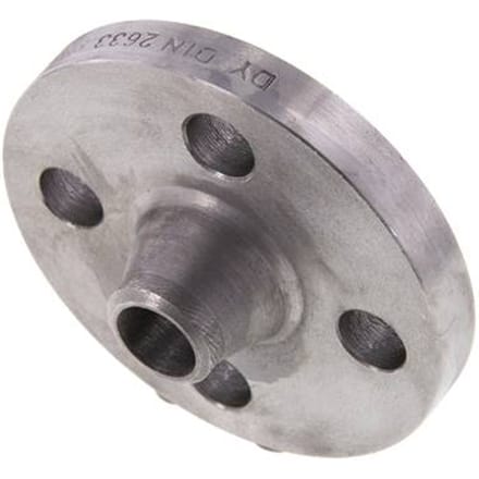 Voorlansflens DN15-PN16 21.3mm Zwart Staal DIN 2633