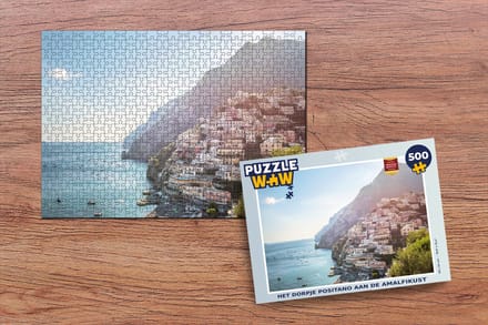 Puzzel Het dorpje Positano aan de Amalfikust - Legpuzzel - Puzzel 500 stukjes