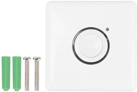 Tijdschakelpaneel - Aftelknop Timer - Apparaten Uitschakelen - 16 Tijdsinstellingen - 86x86mm - Wit