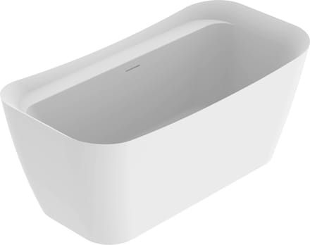 Allibert Vertua semi vrijstaand bad 170×78 Mat wit