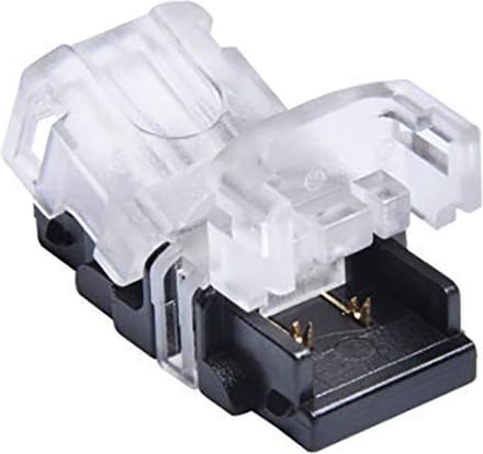 Waterproof Ledstrip naar kabel Connector 10mm - 2-aderig