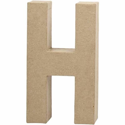 Creativ Company Letter Papier-mache - H