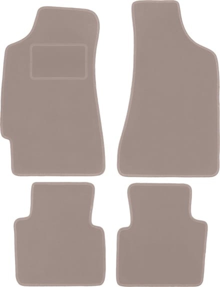 Beige velours vloermatten voor: Dodge Neon sedan (1994-2005)