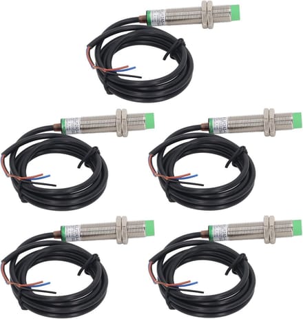 5Pcs Inductieve Nabijheidssensor M12 - NPN NC - IP65 Waterdichte Benaderingsschakelaar - Professionele Industriële Accessoires