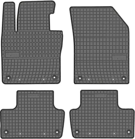 Frogum ET401907 - Volvo XC60 II Serie - Rubber Automatten - Voor en Achter - Aangepaste Pasvorm