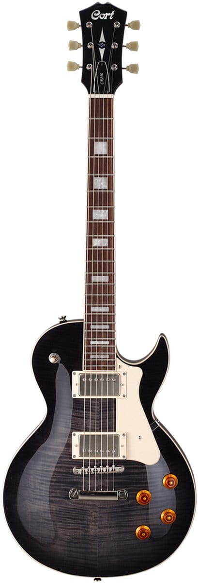 Cort CR250 TBK2 Single Cut Elektrische Gitaar Black