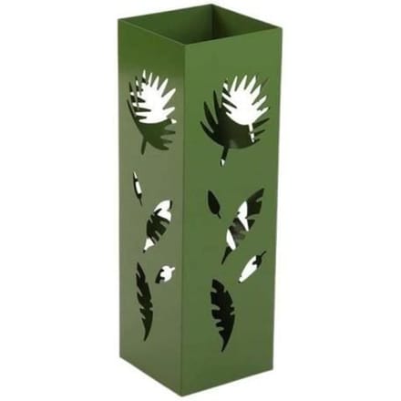 Parapluhouder - Roxanne - Metaal - Groen - 49 cm - Uitneembare plastic bodem groen