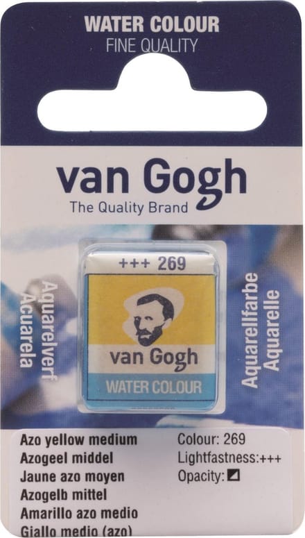 Aquarelverf - 269 Azogeel Middel van Gogh - Napje