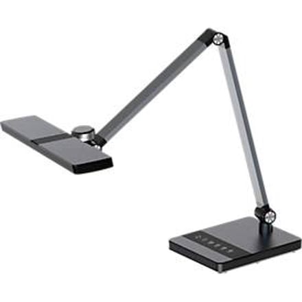 Hansa-by-styro Nimbus LED tafellamp, traploos dimbaar, met touchbediening, zwart