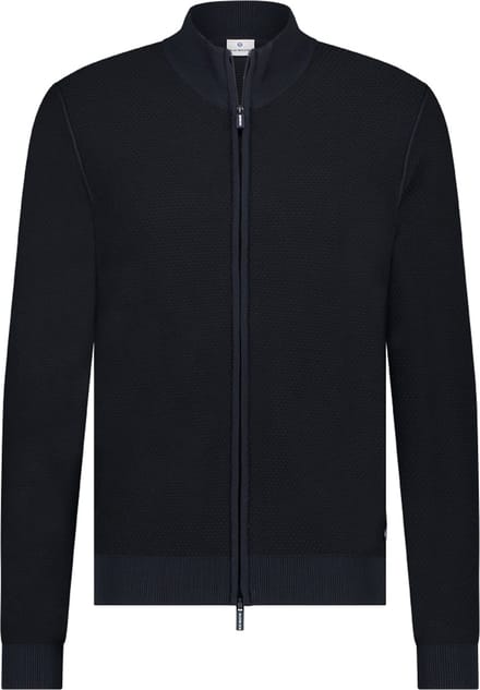 Blue Industry Vest Structuur Donkerblauw (navy) - Maat L - Heren