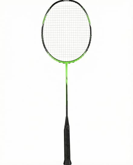 Suotu Badmintonracket - Badmintonset - 2 Rackets en 2 Shuttles - Lichtgewicht - Groen