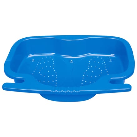 INTEX Zwembadvoetenbad 11,5 L 56x46x9 cm blauw