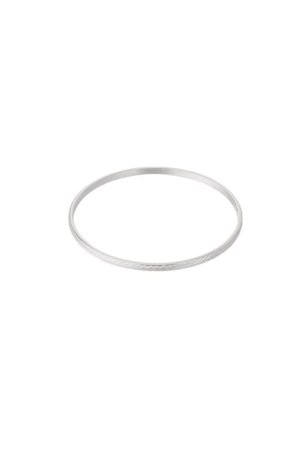 Bijoutheek Armband (Sieraad) Bangle Arrow Zilver