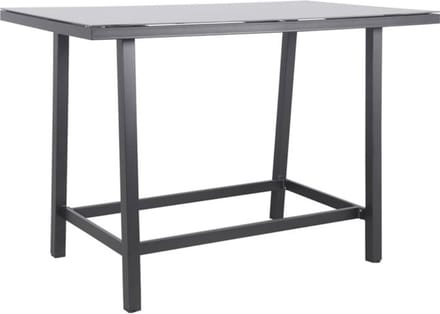 Rimini bartafel tuin zwart 154,5x90x95cm