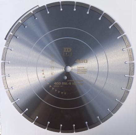 BSL-S - Diamantzaagblad - Universeel - Ø 400mm - asgat 20mm