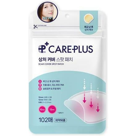Olive Young CarePlus Litteken Cover Pleister 102 stuks 1 PC white