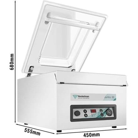 Henkelman Jumbo 30 - Vacumeermachine - 8m³/h - 400 Watt - Digitaal