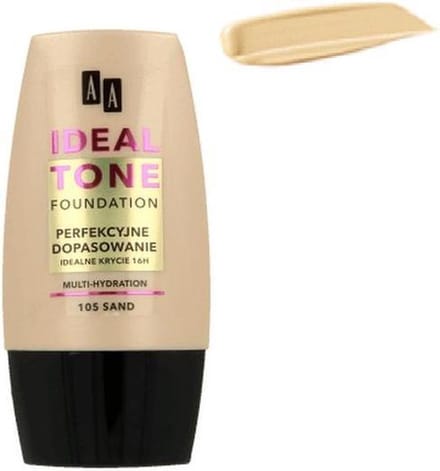 Ideal Tone Foundation backing face 105 Sand 30ml