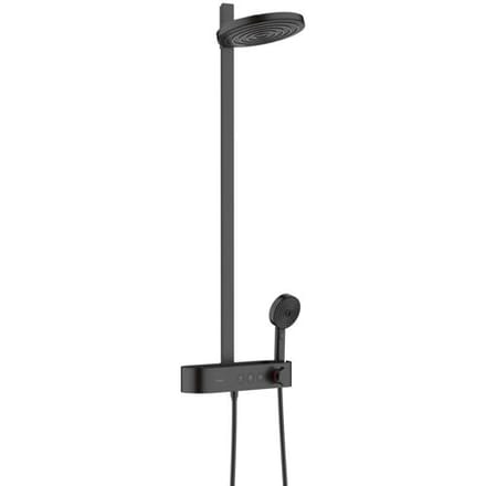 Hansgrohe Pulsify Showerpipe 260 2 spray types, with Shower Tablet Select 400 24240000