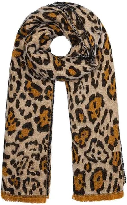 Yehwang - Panterprint - Fall/Winter - Wintersjaal - 200 cm x 65 cm