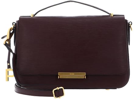 PICARD schoudertas handtas Calais Crossover Bag with Flap Vino wijnrood