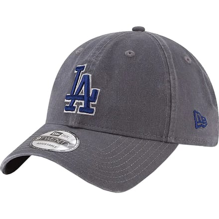 New Era - Dad Cap - LA Dodgers MLB Core Classic Grey 9TWENTY Adjustable Cap
