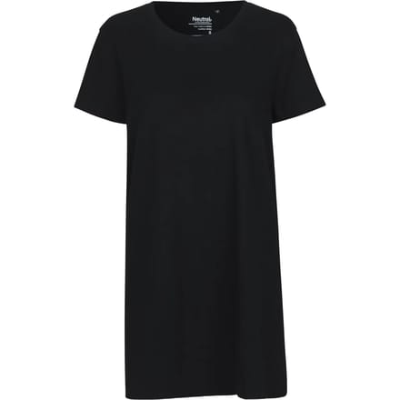 Dames t-shirt jurk Neutral