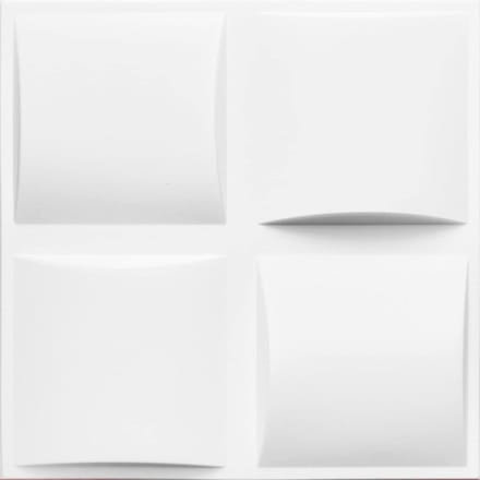 Decoratieve Platen - Muur & Plafond - Interieur Vernieuwen - Warmte-isolerend 3D-effect - 10 m² Verpakking - Wit