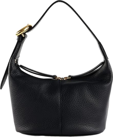 COCCINELLE Leren Handtas Fernanda Handbag Noir Zwart