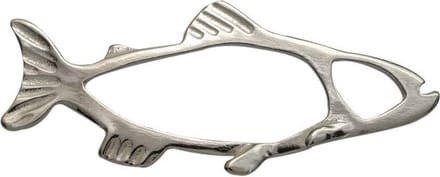 AuBor ®. Broche. Zilver. De zalm.