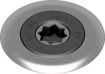 Rutgerson Top Part for Diesel, 38mm, thread-l
